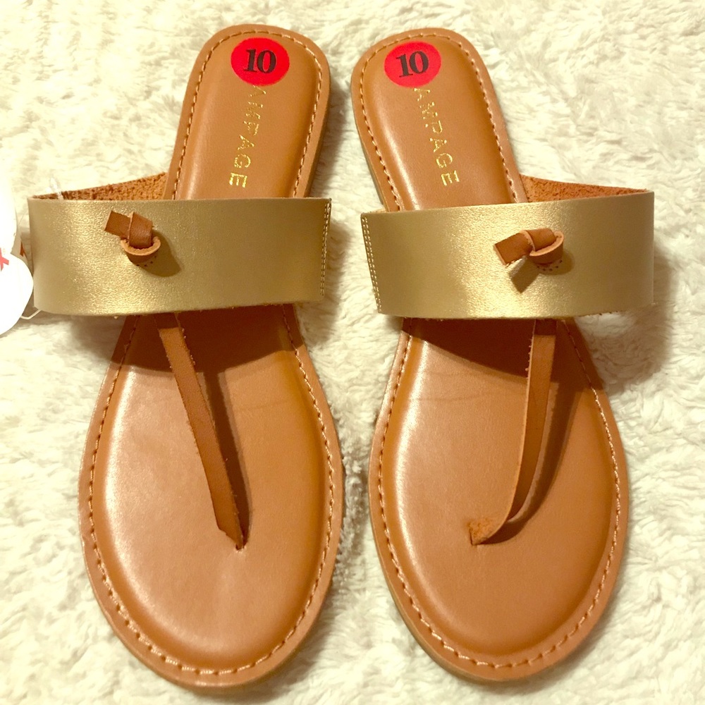 ✨New Rampage Flat Sandals